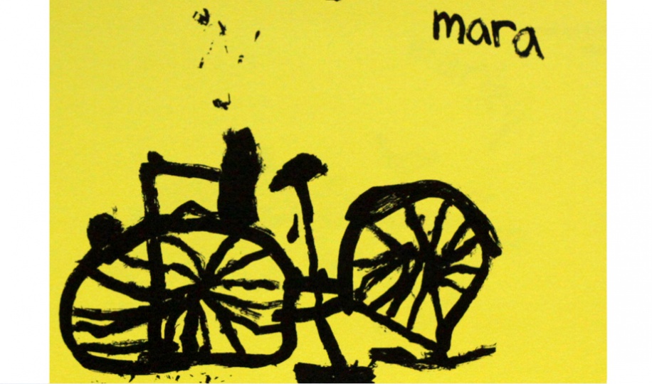 Verzamelingen van een basisschool - van Mara: een ongeluk? / na de klap  / ze vertelt over het leren fiets / een zweetdruppel onder het zadel